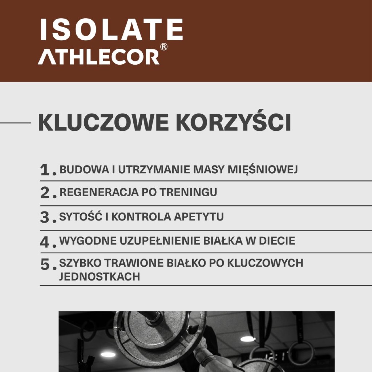 Jak stosować ATHLECOR Isolate: kluczowe korzyści