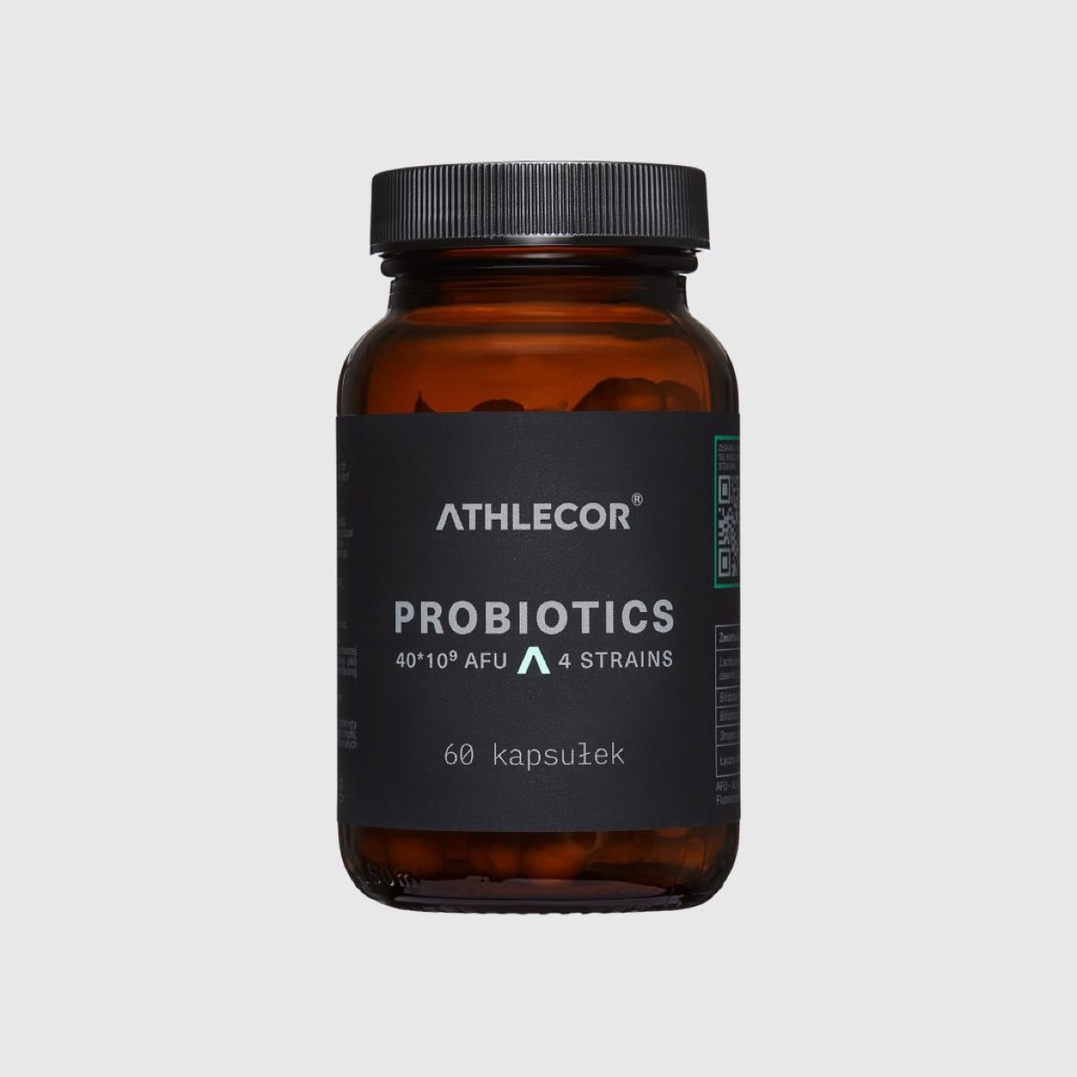 Opakowanie ATHLECOR Probiotics (probiotyk)