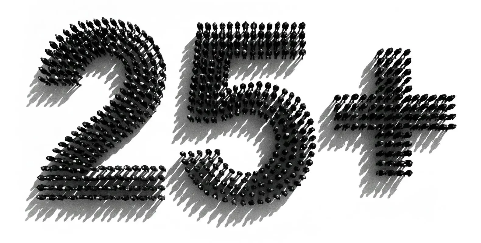 A 25+ symbol formed by people: more than 25 years of AIS classification