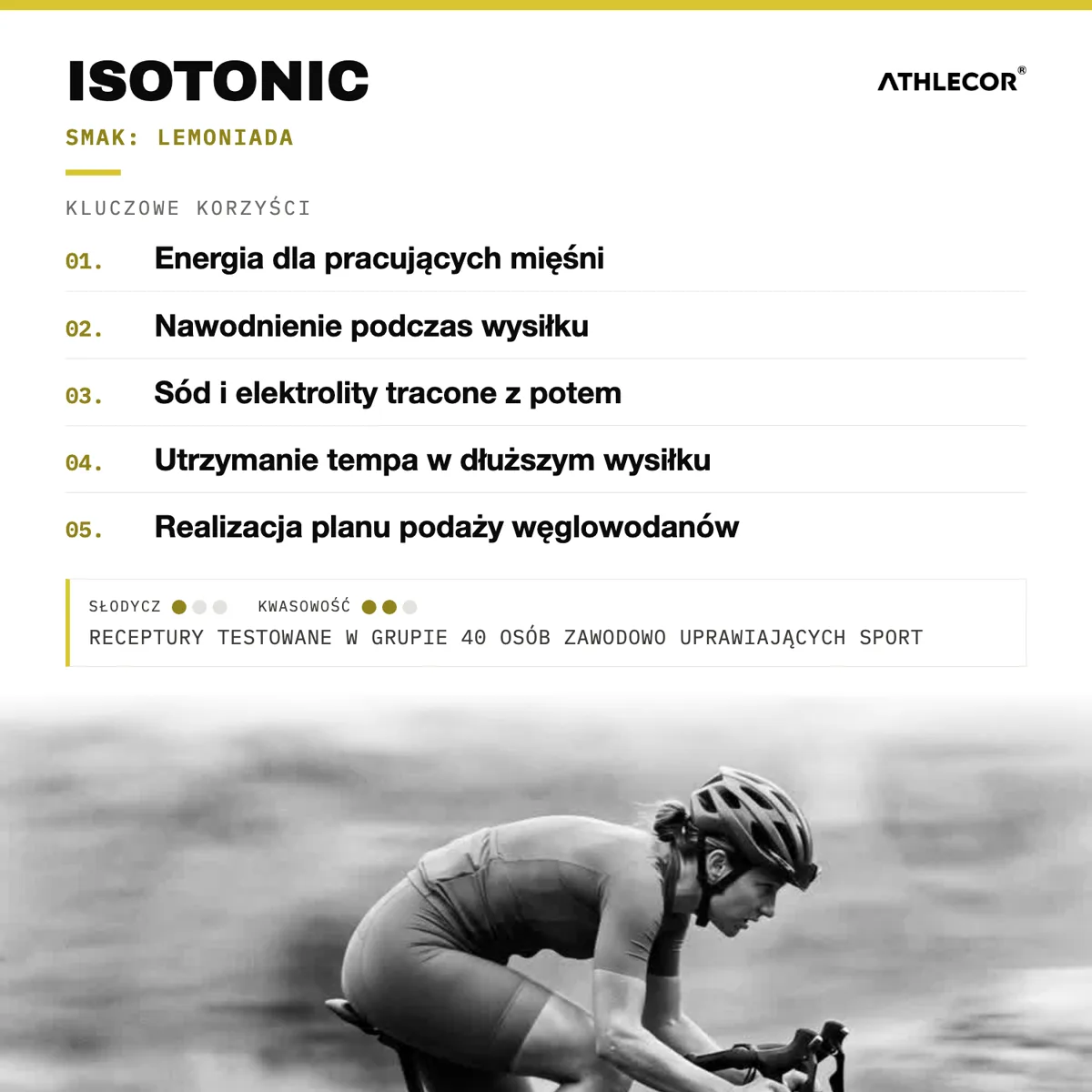 Kluczowe korzyści: Isotonic