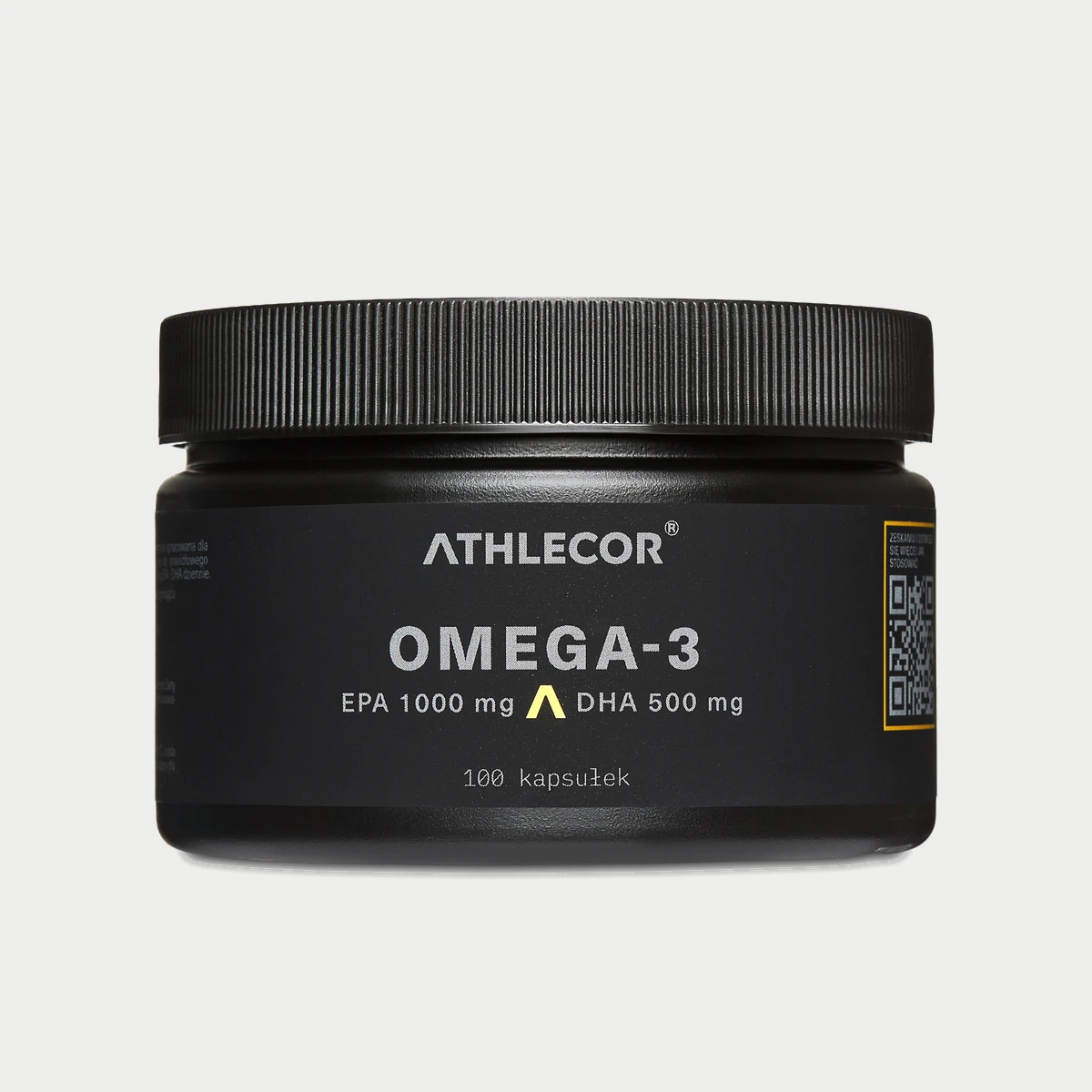 Słoik Omega-3, 100 kapsułek softgel