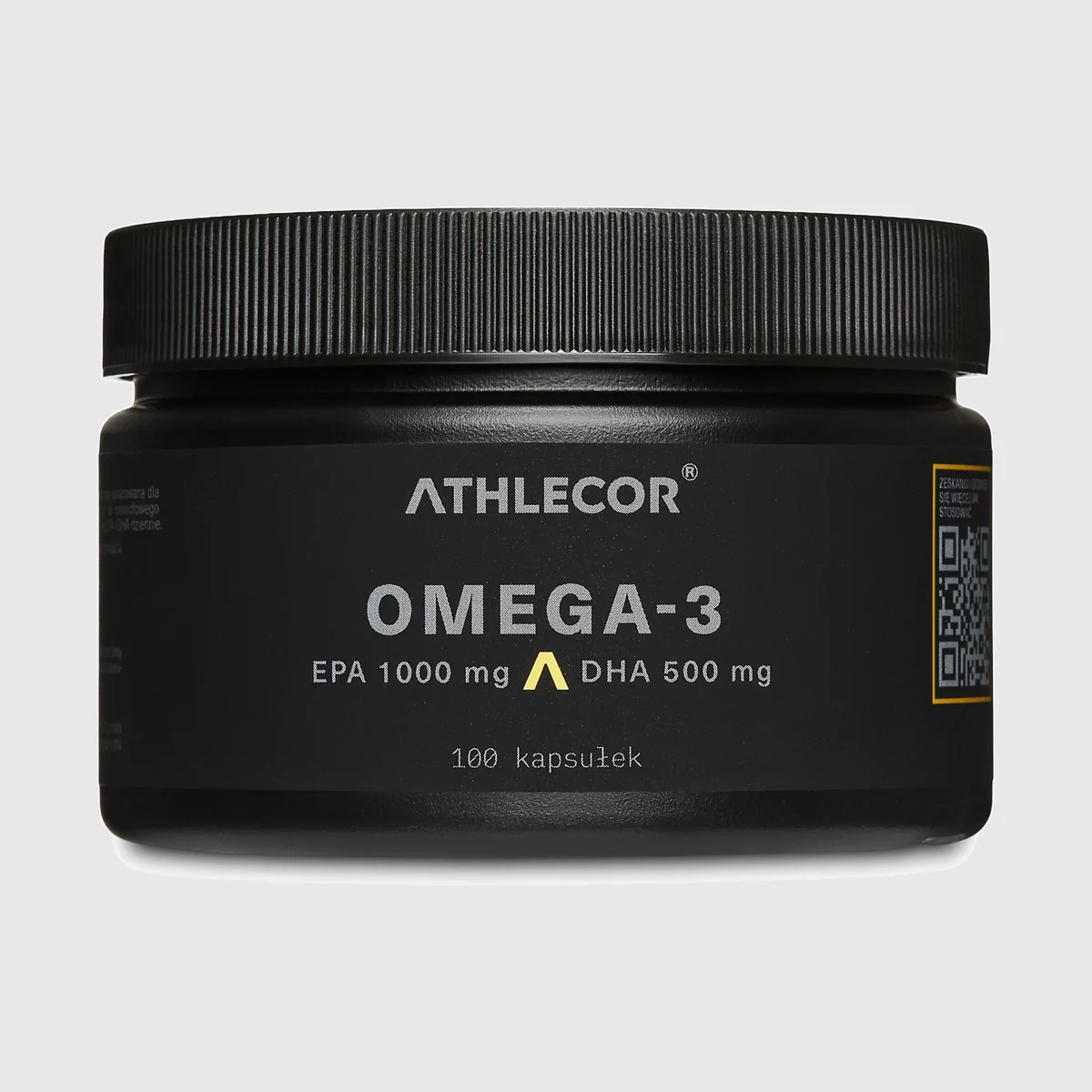 Omega-3 jar, 100 softgel capsules