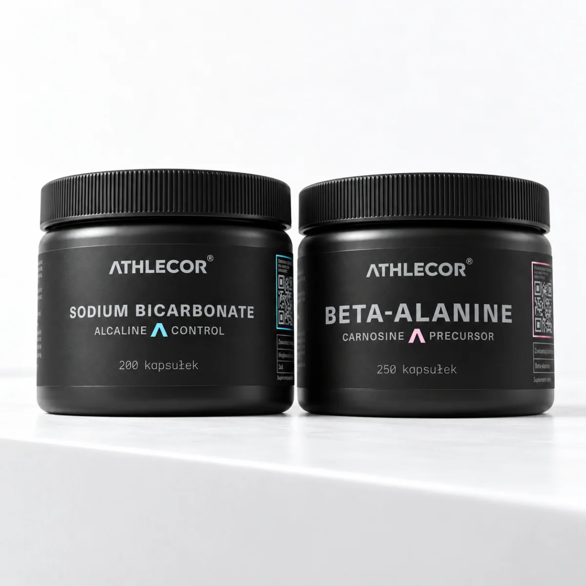 Zestaw Blok Startowy: słoiki Sodium Bicarbonate i Beta-Alanine