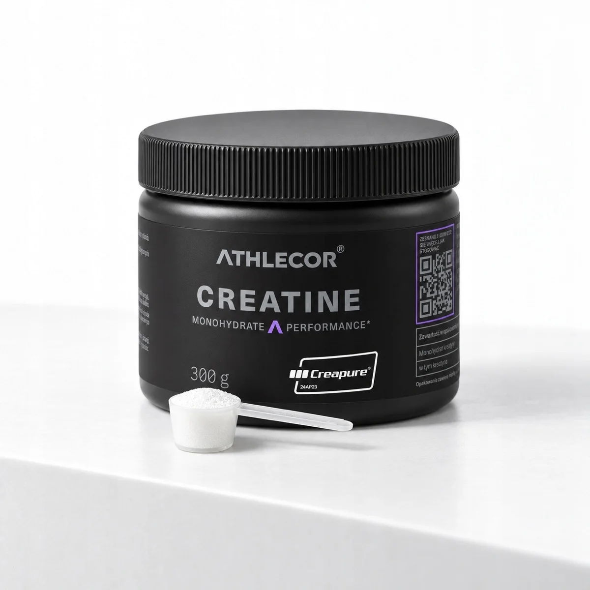 Creatine Creapure®, opakowanie z zawartością