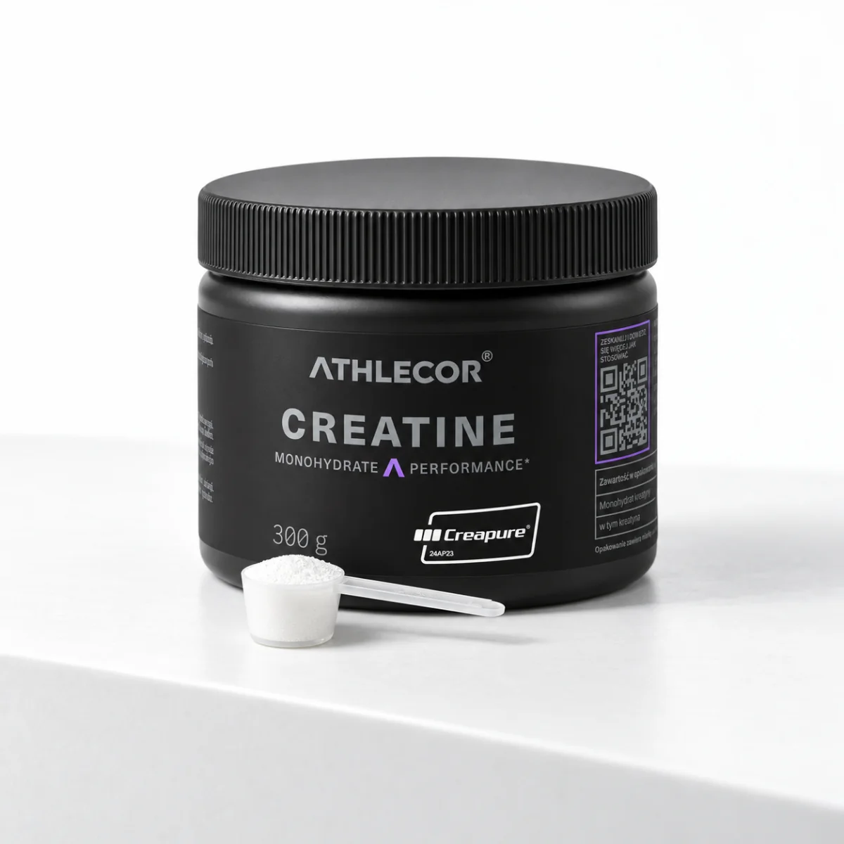 Creatine Creapure®, opakowanie z zawartością