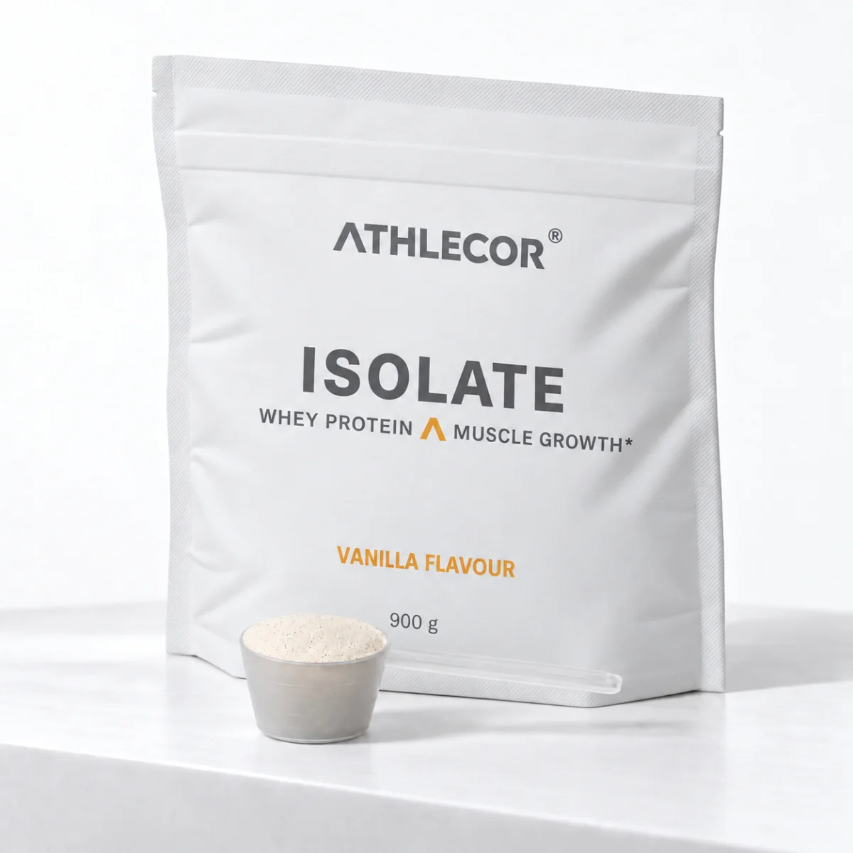 Whey Protein Isolate, opakowanie z zawartością